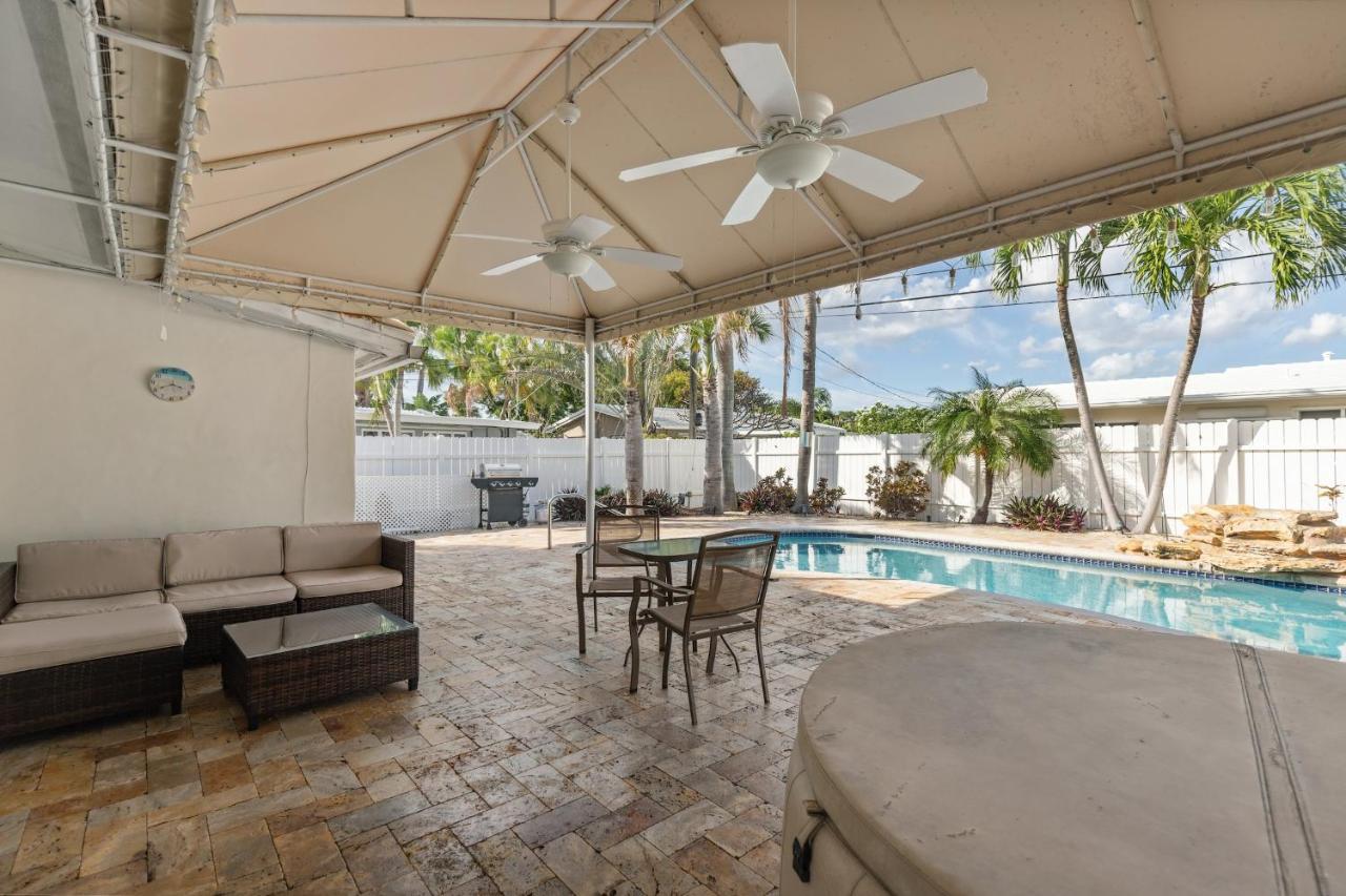 Chic Fort Lauderdale House With Private Pool ภายนอก รูปภาพ